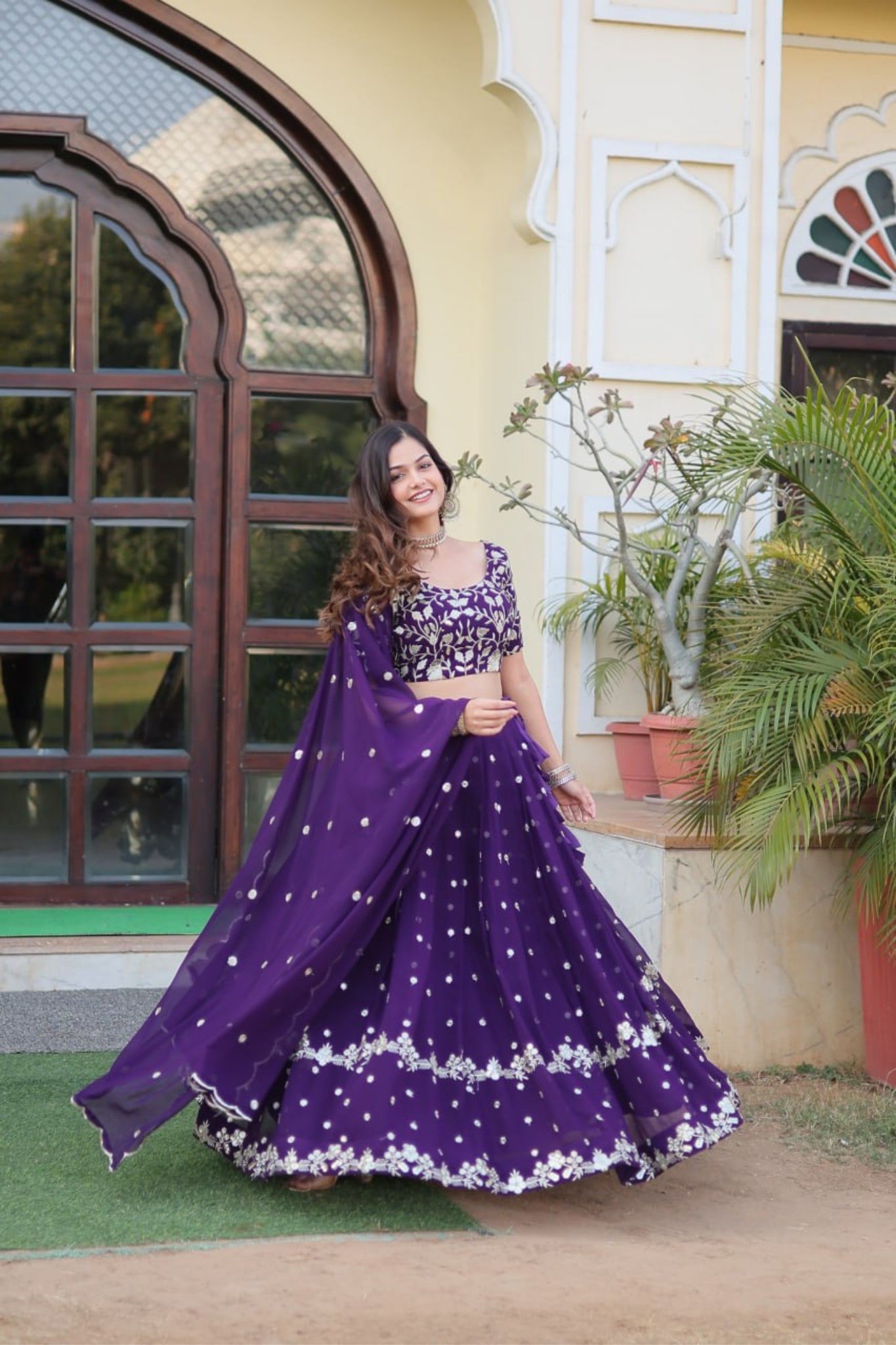 Beautiful Perfect Designer Lehenga Choli With Dupatta Set