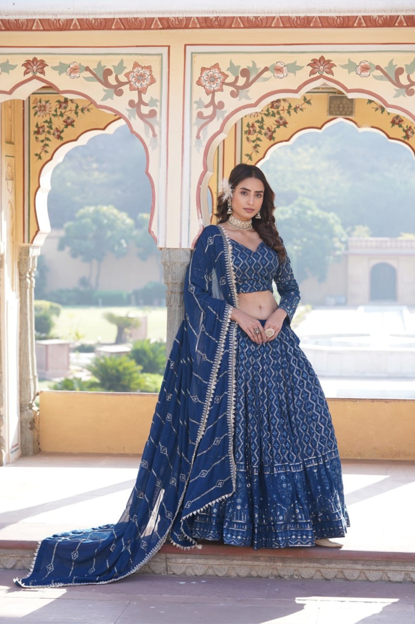 Glamour Georgette Lehenga Choli