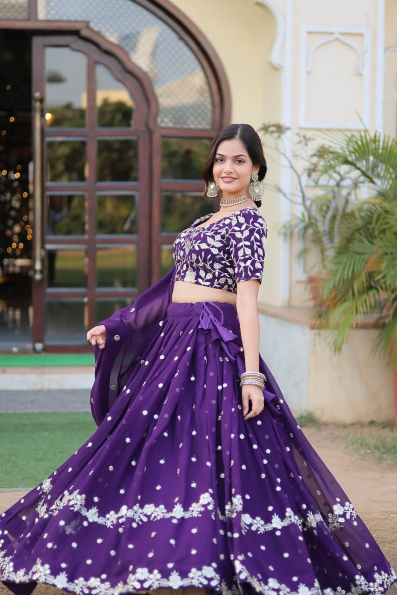 Beautiful Perfect Designer Lehenga Choli With Dupatta Set