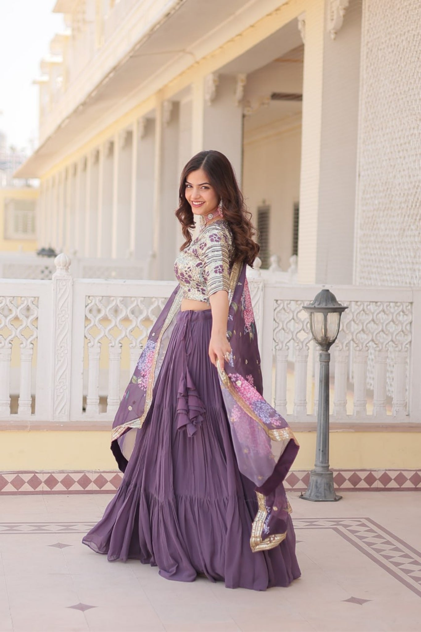 Flared Traditional Lehenga Choli For Women