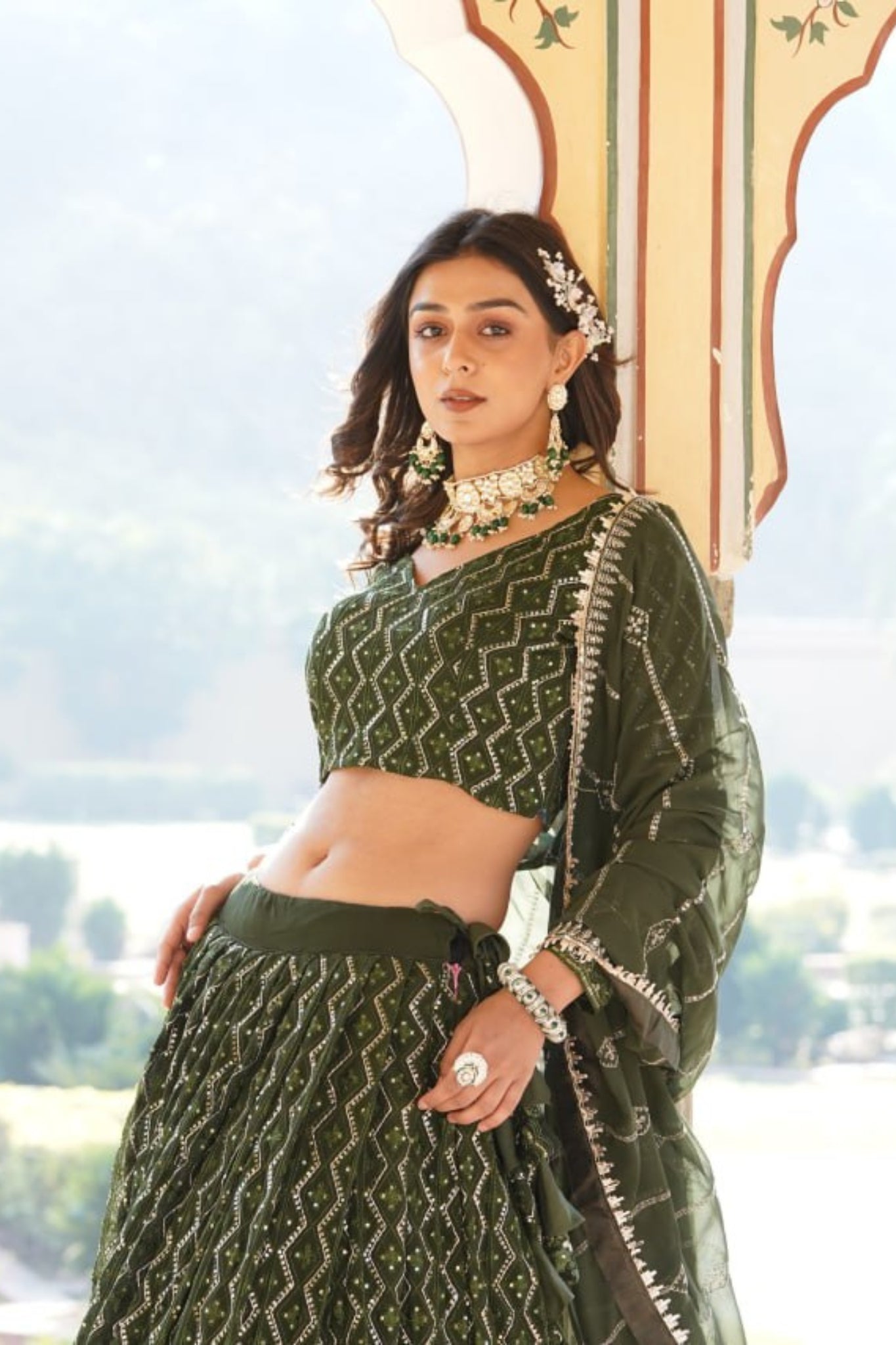 Glamour Georgette Lehenga Choli