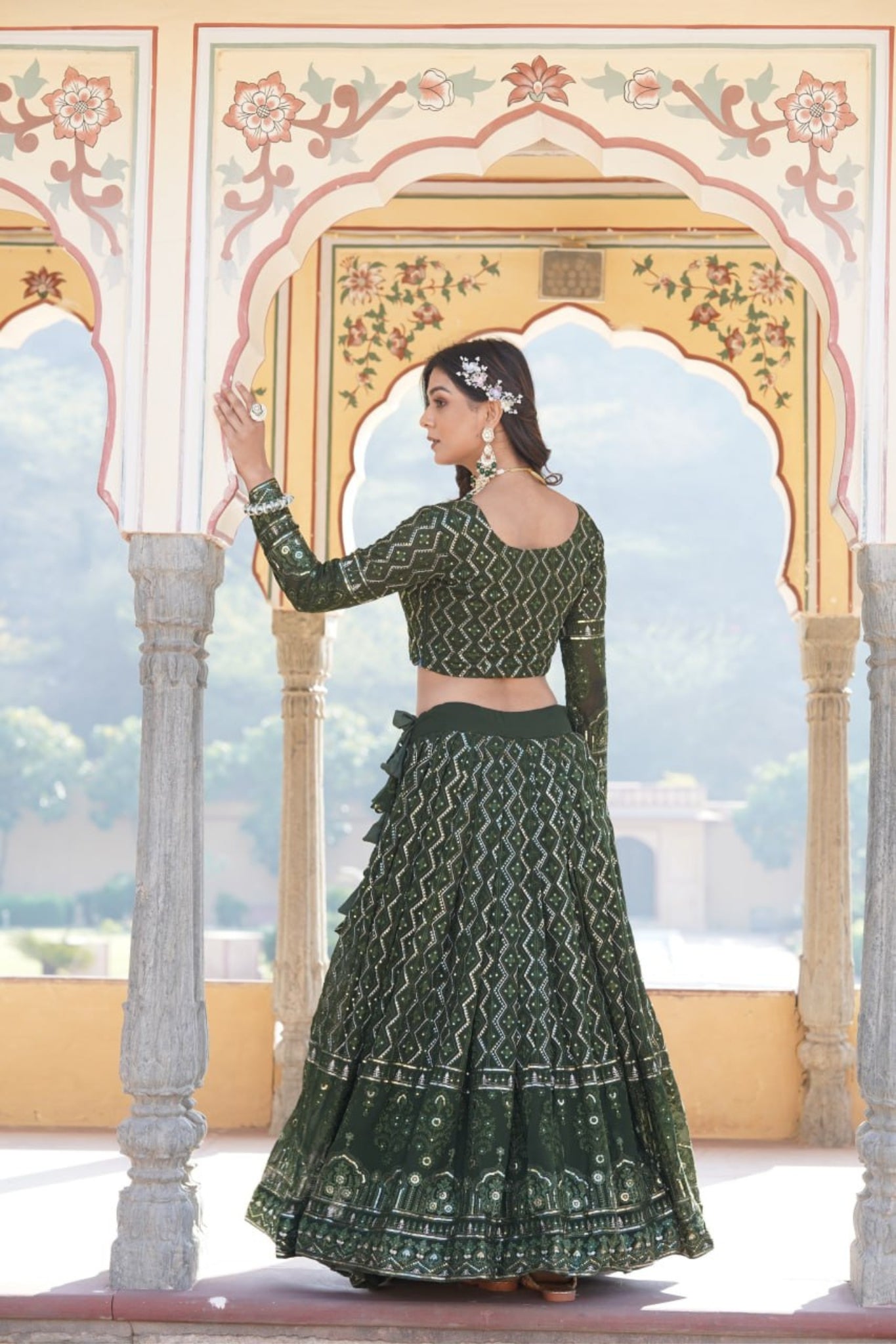 Glamour Georgette Lehenga Choli