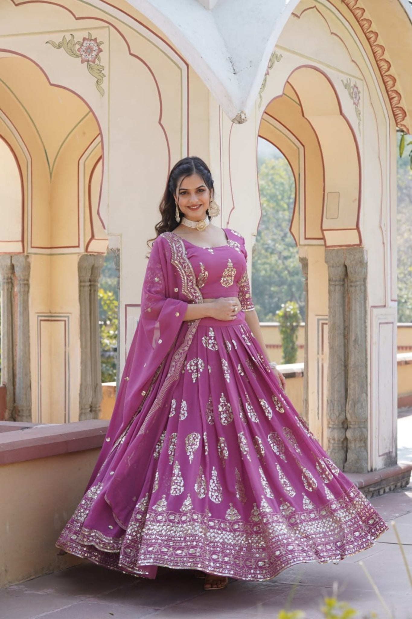 Wardrobe Designer Embroidered Lehenga Choli