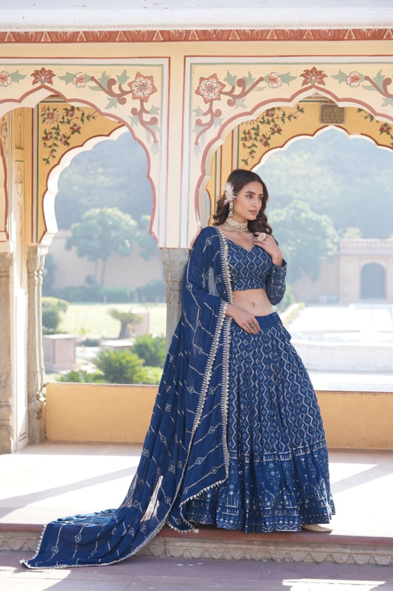 Glamour Georgette Lehenga Choli