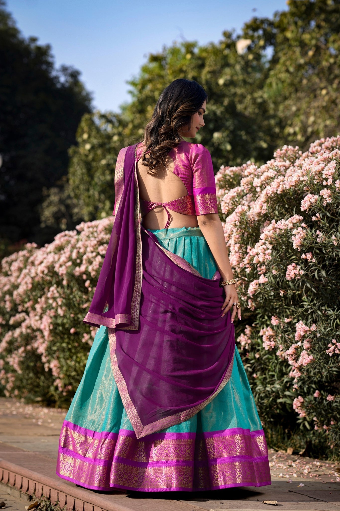 Kanchipuram Silk Lehenga Choli