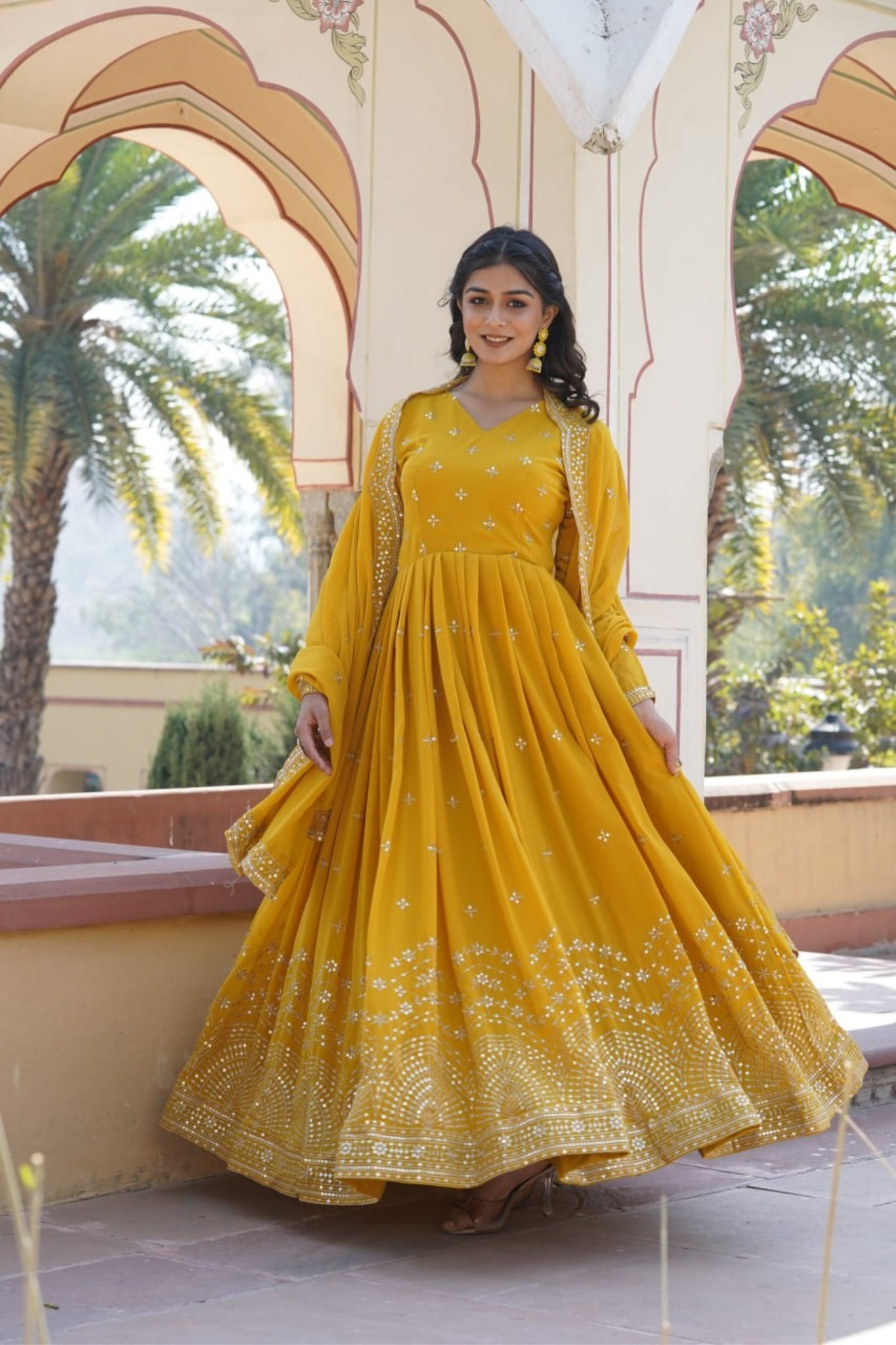 Beauty Of Designer Readymade Gown Collections