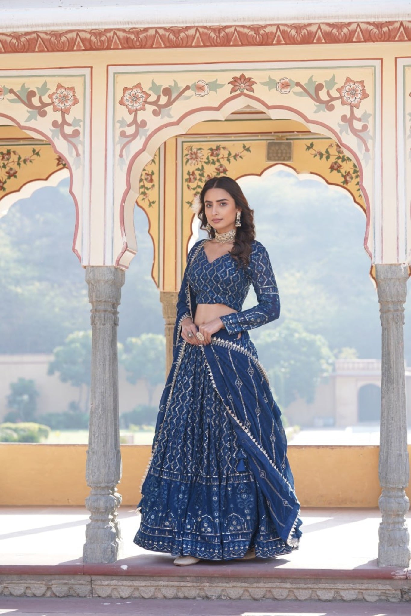 Glamour Georgette Lehenga Choli